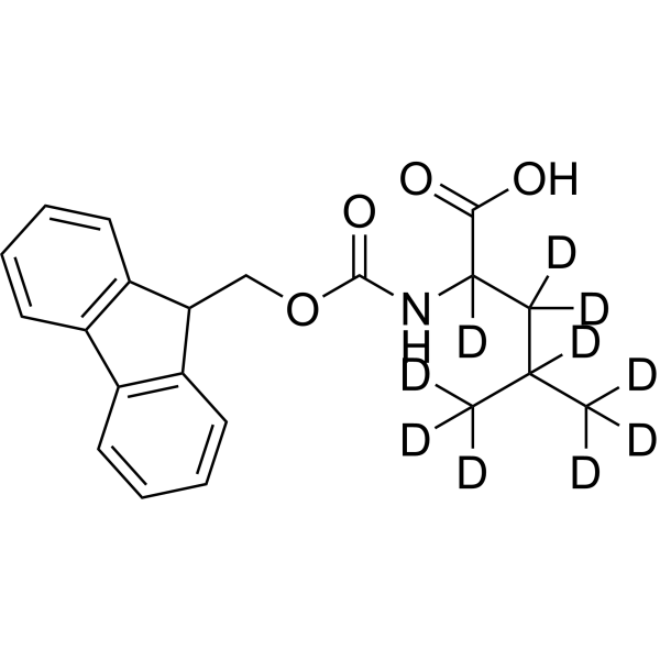 DL-Leucine-N-FMOC-d10 (N-FMOC-DL-leucine-d10)